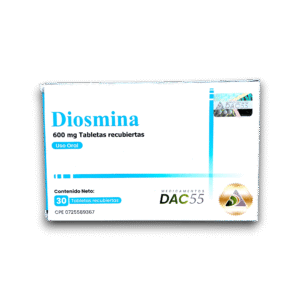 DIOSMINA 600 MG X 30 TAB REC (DAC 55)