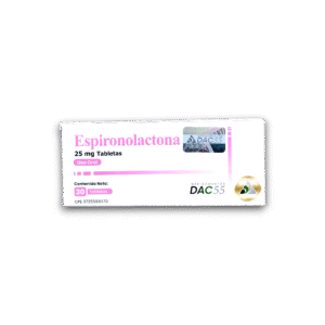 ESPIRONOLACTONA 25 MG X 30 TAB (DAC 55)