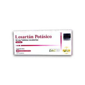 LOSARTAN POTASICO 50 MG X 30 TAB (DAC 55)