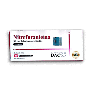 NITROFURANTOINA 50 MG X 30 TAB (DAC 55)