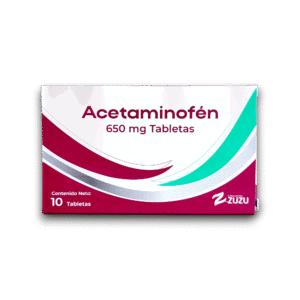 ACETAMINOFEN 650 MG X 10 TAB (ZUZU)