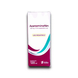 ACETAMINOFEN 120 MG x 120 ML JARABE (ZUZU)
