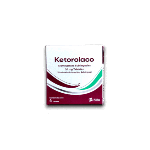 KETOROLAC SUBLINGUAL 30 MG X 4 TAB (ZUZU)
