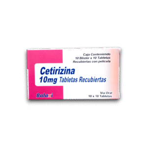CETIRIZINA 10 MG X 10 TAB X 10 BLIS (BALAXI)