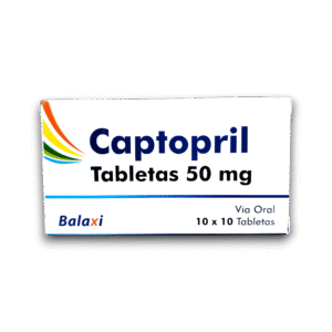 CAPTOPRIL 50 MG X 10 TAB (BALAXI)