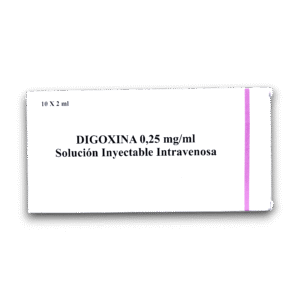 DIGOXINA 0.25 MG /ML SOL INY I.V (NEOPHARMA)