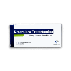 KETOROLACO TROMETAMINA 20 MG X 10 TAB REC (FARMAMED)
