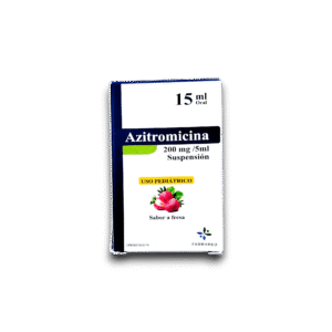 AZITROMICINA 200 MG /5 ML P /SUSP ORAL FCO 15 ML (FARMAMED)